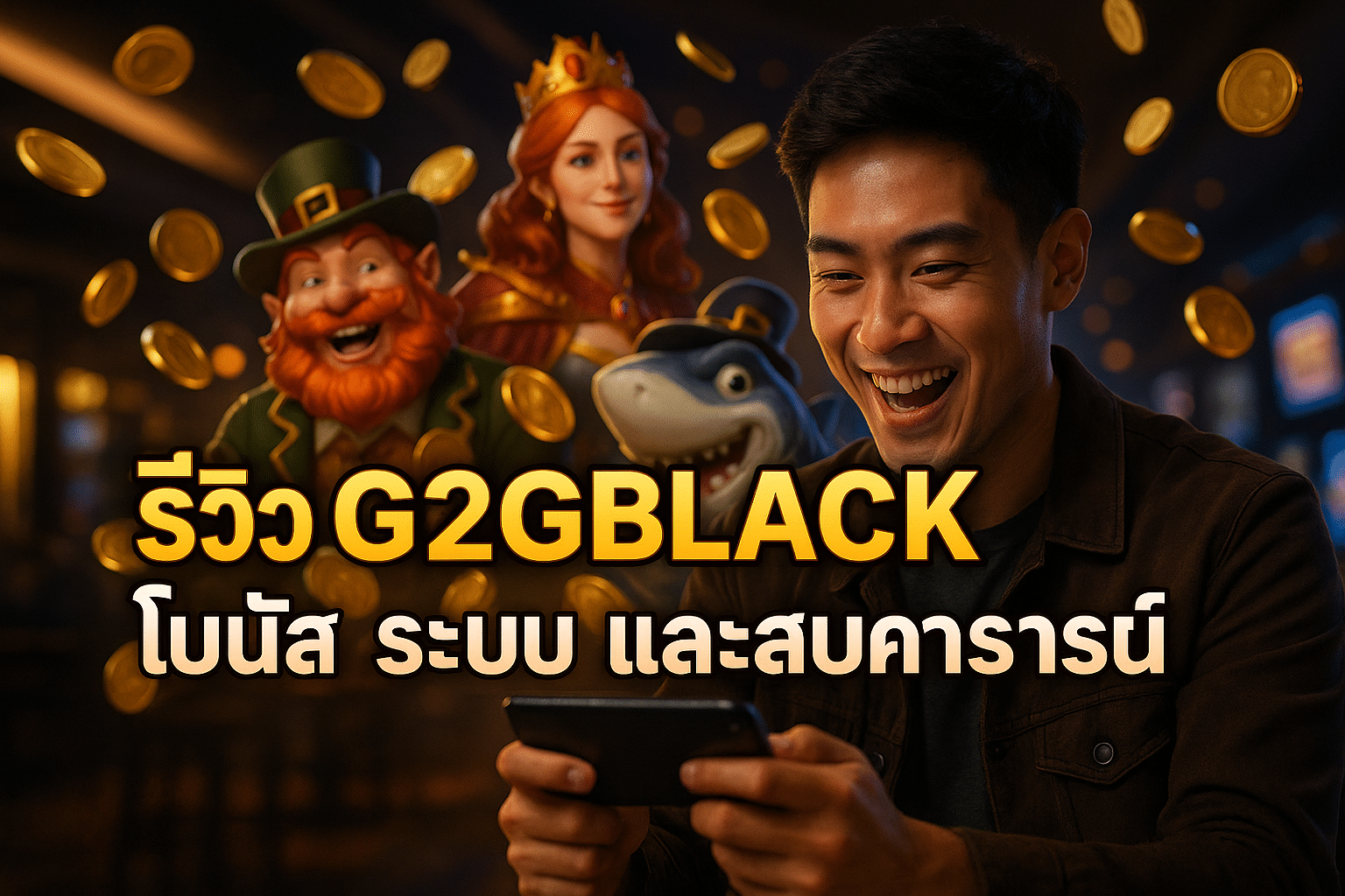 รีวิว G2GBLACK โบนัส ระบบ และประสบการณ์