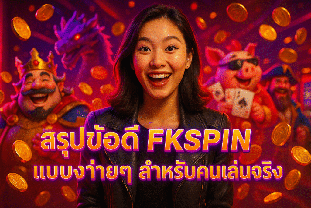สรุปข้อดี FKSPIN แบบง่ายๆ สำหรับคนเล่นจริง